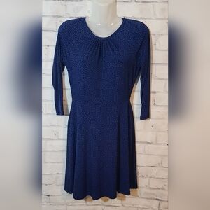 NWT Michael Kors Blue Black Dress